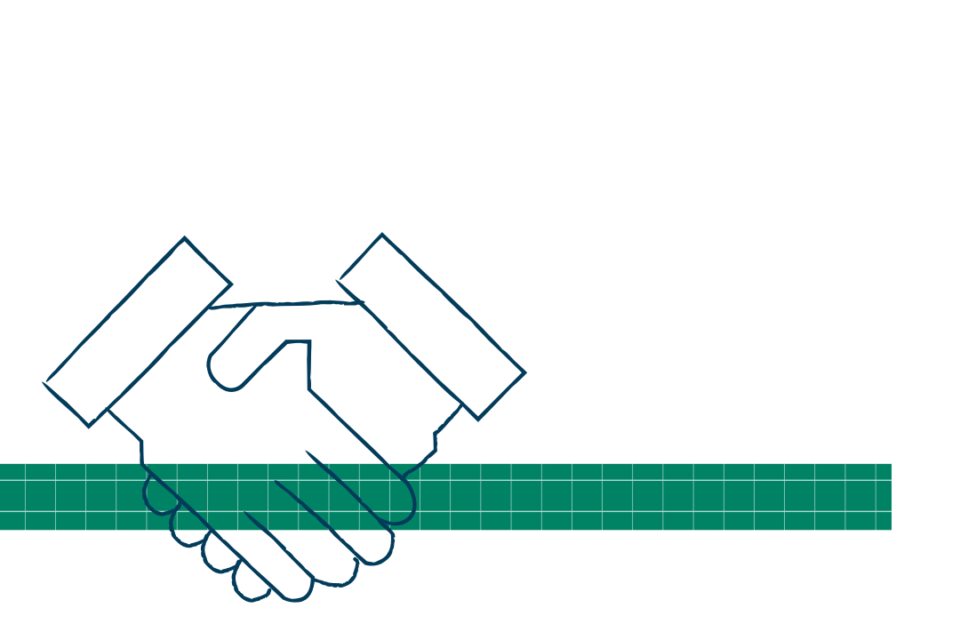 decorative image of shaking hands