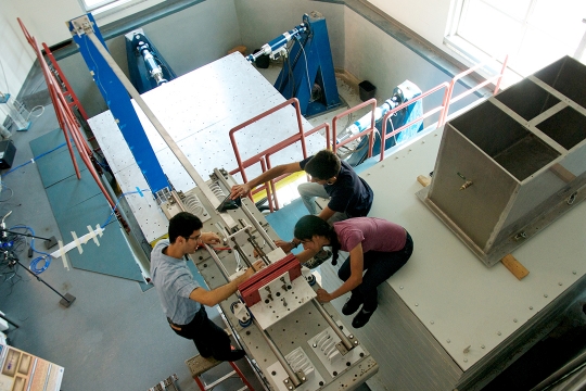 3 people working on a project