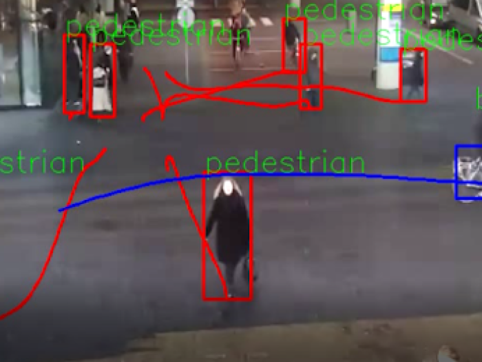 traffic modeling with pedestrians