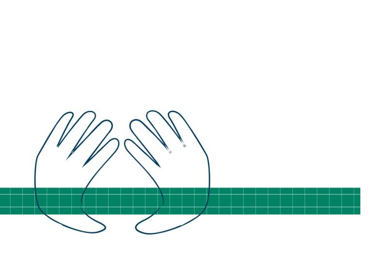 decorative image of hands